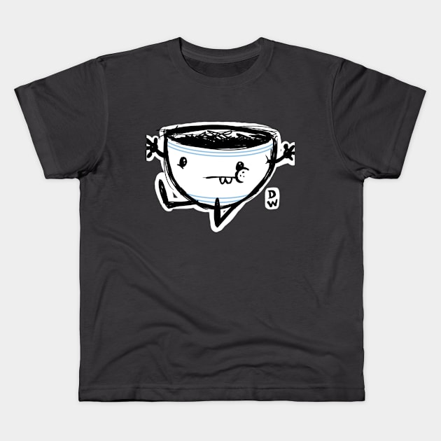 empty bowl Kids T-Shirt by Woodsonart